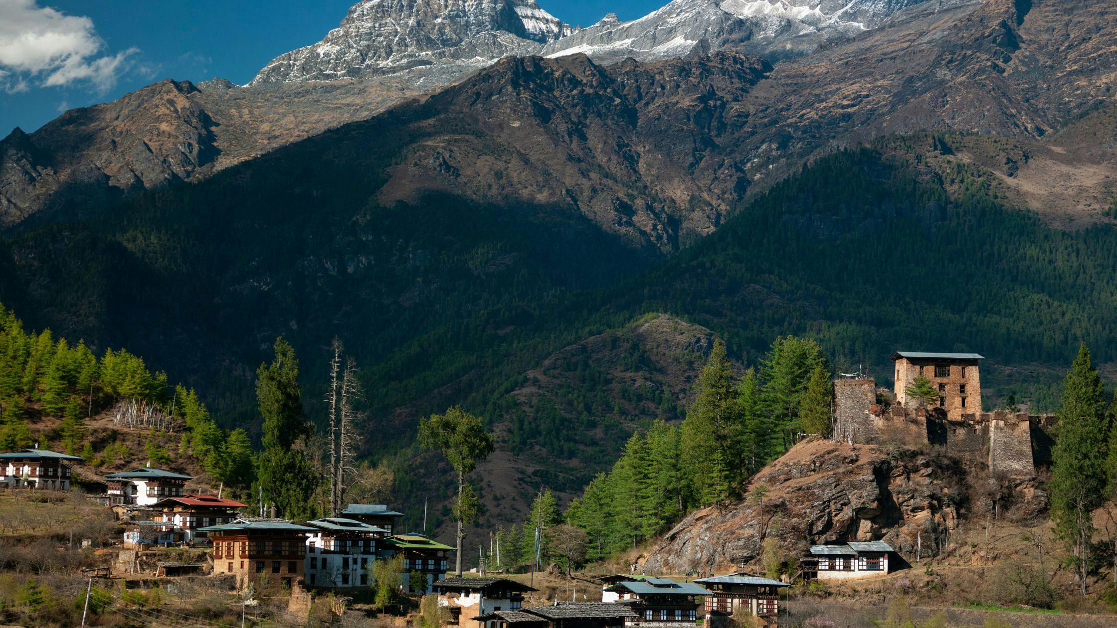 Drukgyel Dzong – Historic Fortress Ruins
